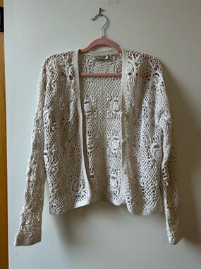 Vintage Le Château Crochet Cardigan